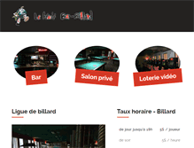 Tablet Screenshot of lehuitbaretbillard.com
